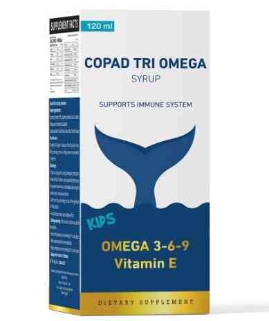 COPAD TRI OMEGA SYRUP 120ML .